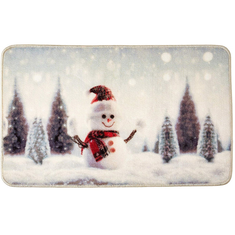Homme bonhomme de noël 30 po x 18 po plateau de démarrage anti-dérapant pour l’intérieur Laliberte