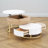 Anamta Modern Round Lift-top Nesting Coffee Tables with 2 Drawers-222148073-222148078