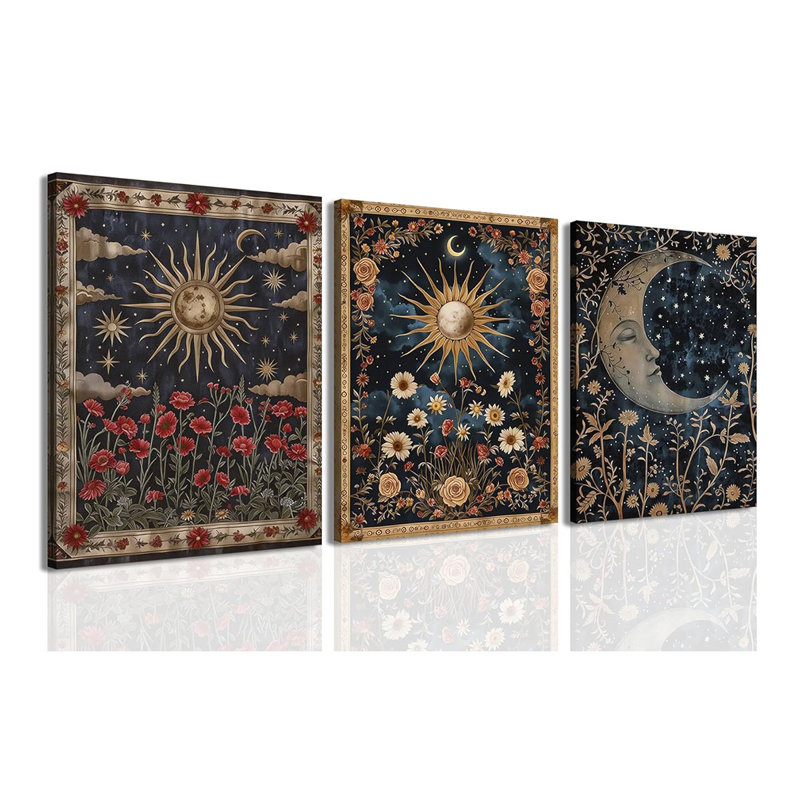3 Piece Wrapped Canvas Print