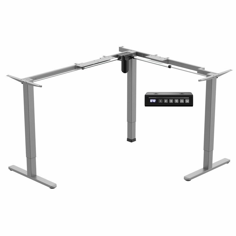 Structure de bureau VIVO, H 27,7 po x l 54,8 po x P 47 po, Gris