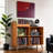 Large Record Player Stand With Power Outlet, Vinyl Record Storage Table Holds Up To 400 Albums, Mid-Century Turntable Stand For Living Room, Bedroom-1103512241