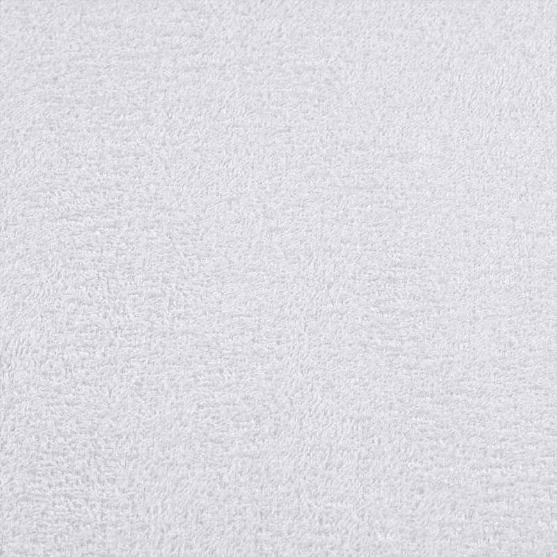 Towel Set 360 Gsm 100% Cotton, 6 Piece Towel Set, White