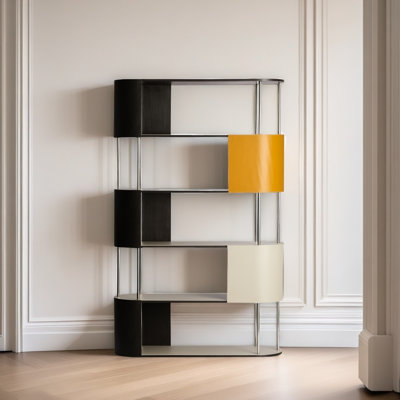 Bibliothèque de style moderne et minimaliste