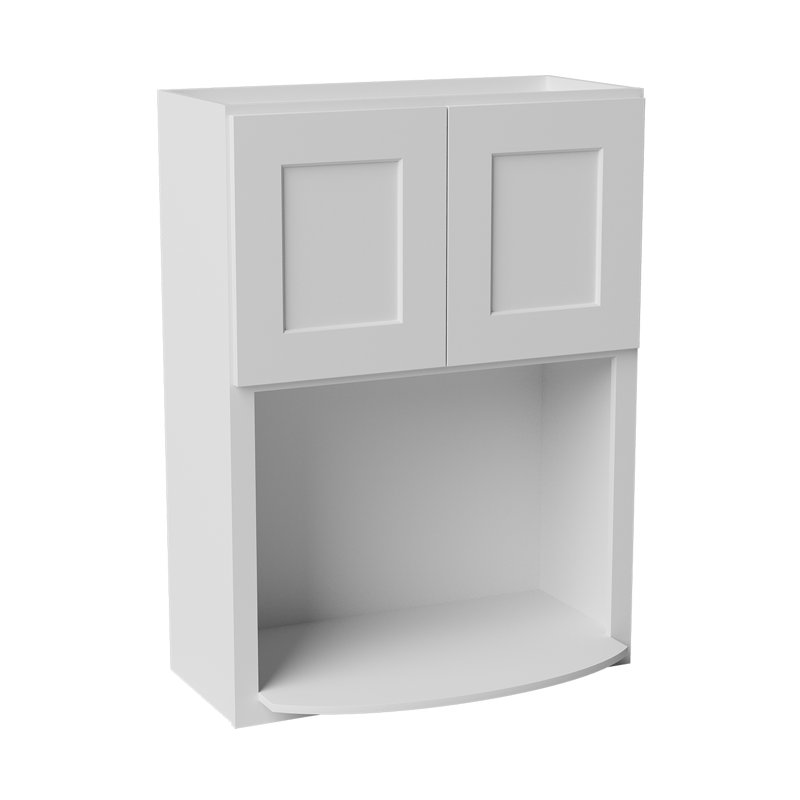 Armoire murale à micro-ondes, Blanc, 27" W x 36" H x 17" D