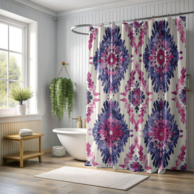 Rideaux de douche Boho