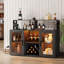 Wine Bottle Rack in Black