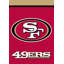 San Francisco 49ers NFL Licensed Garden Flag-25052735-25052904