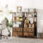 118cm H x 58cm W Metal Bookcase