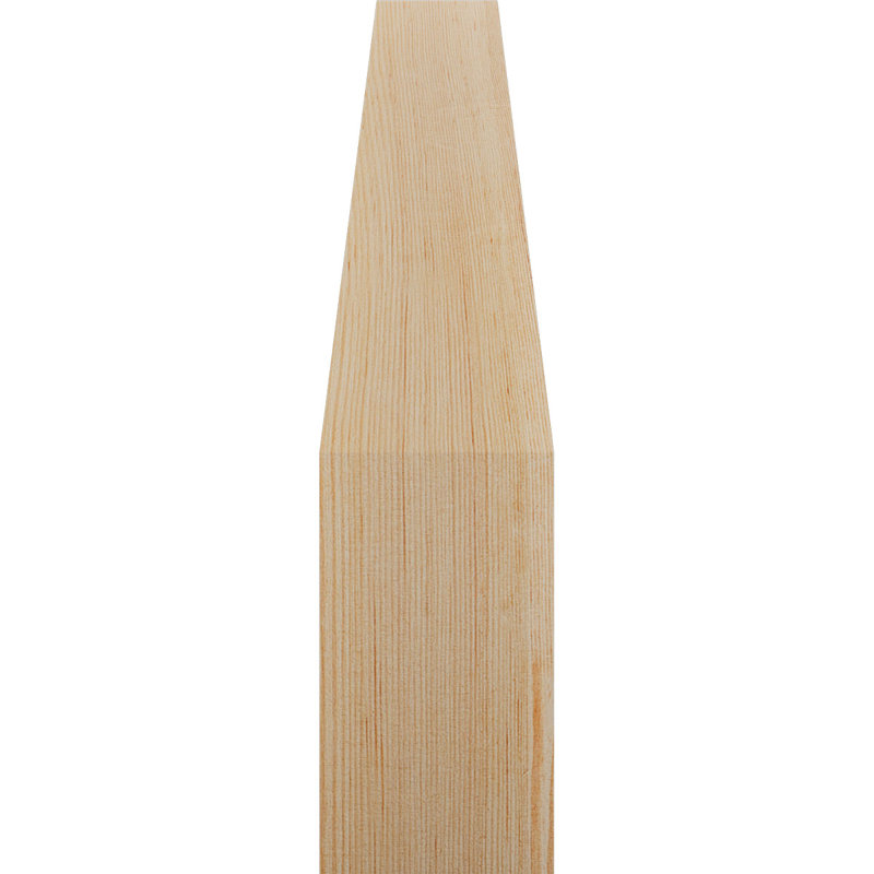 Attelle impériale du genou, Sapin de Douglas, Lisse, H 18 po x l 3,5 po x P 18 po