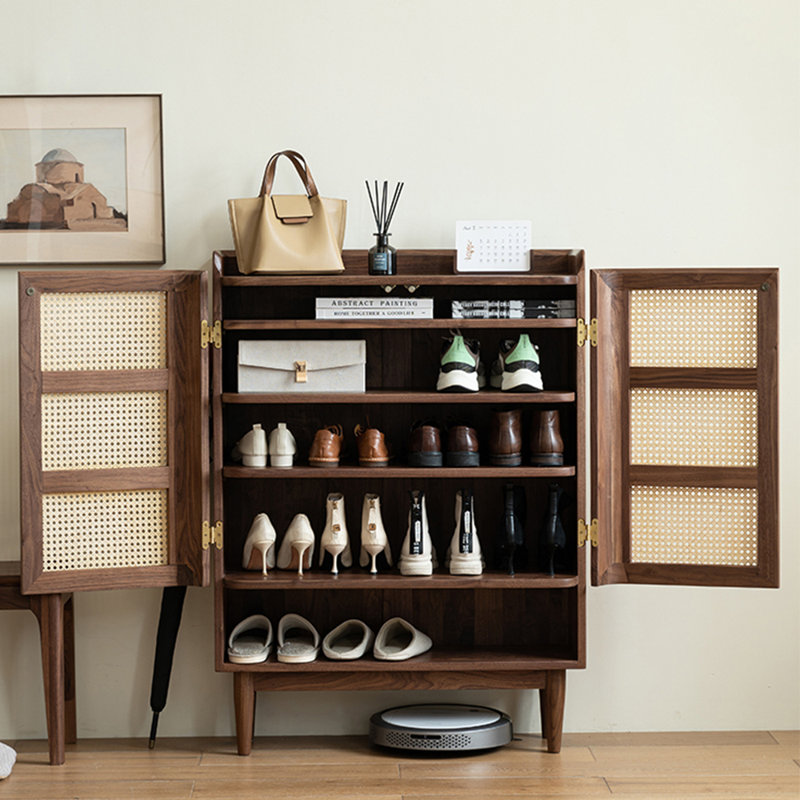 Populaire armoire à chaussures de rangement rétro