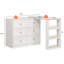 Meuble-lavabo extensible avec 6 tiroirs Yokota