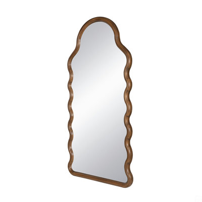 Arch Wood Mirror With Unique Frame