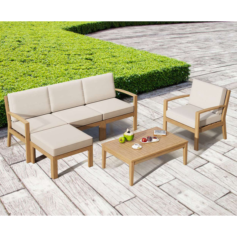 Ensemble de canapé modulaire de patio