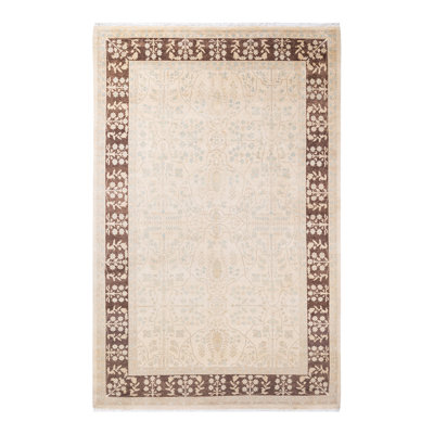 One-of-a-Kind 5'10" x 9'1" Hand Knotted Area Rug