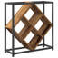 Open Shelving Wine Bottle Rack Old Wood