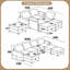 Canapé modulaire 7 pièces Ghufran-854231549