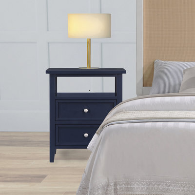 2-Drawer Bedroom Nightstand