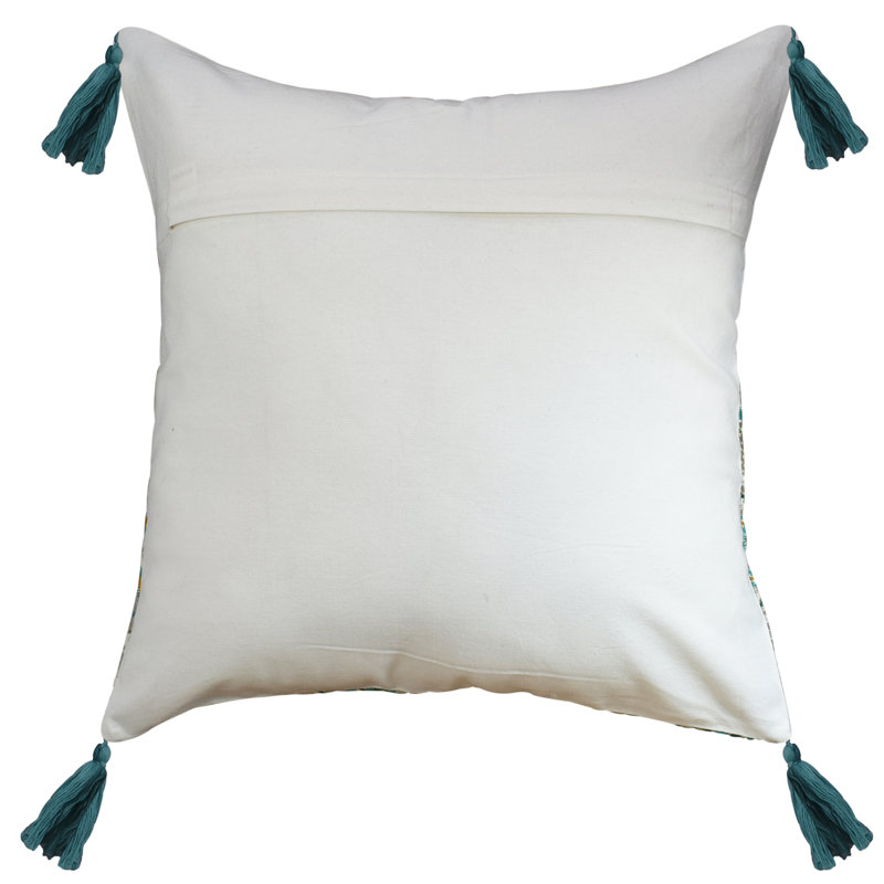 Geometric Cotton Throw Pillow