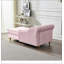 Chaise longue moderne avec revêtement en velours-93932694