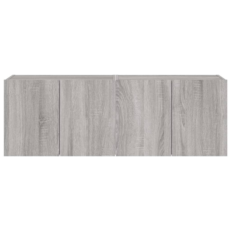 Meuble télé vidaXL, 23.6" x 13.8" x 16.1", Sonoma gris, 2