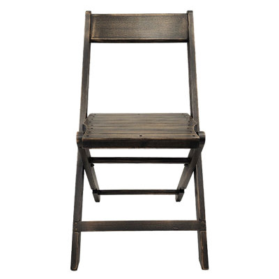 Chaise pliante en bois