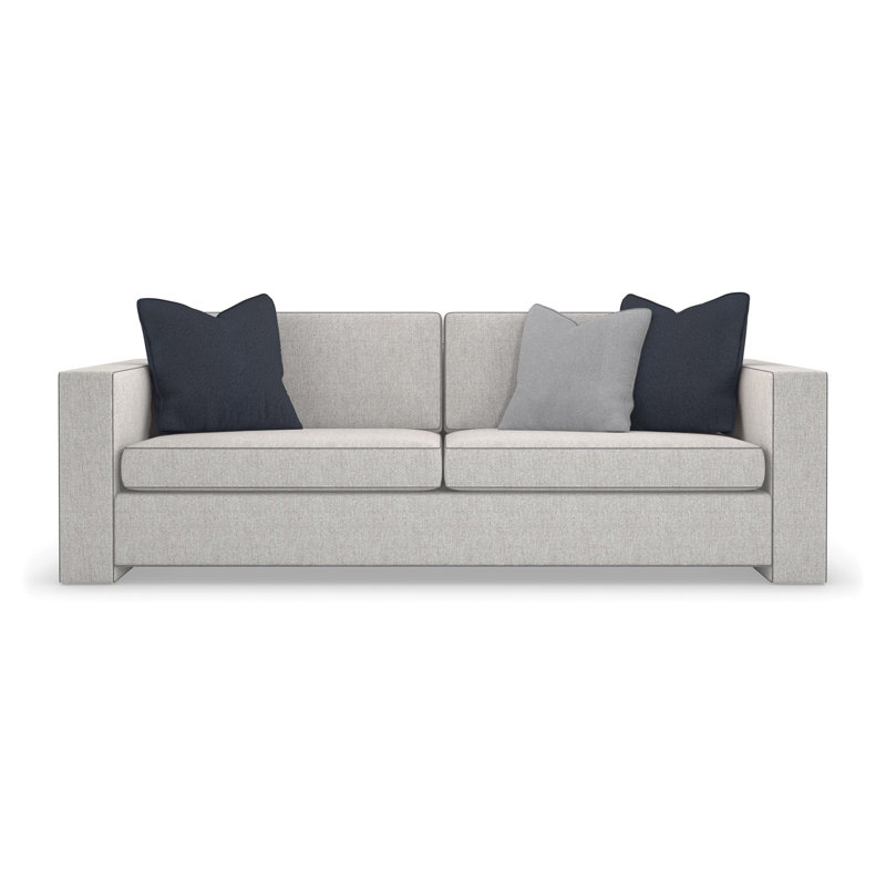 Sofa, Light Gray Polyester Blend