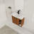 24'' Single Bathroom Vanity with Ceramic Top