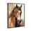 Ba-505-Floater Brown Horse, reproduction d'art sur toile