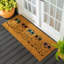 Tapis en fibre de coco Summerween Creep it Real, 60 po x 24 po