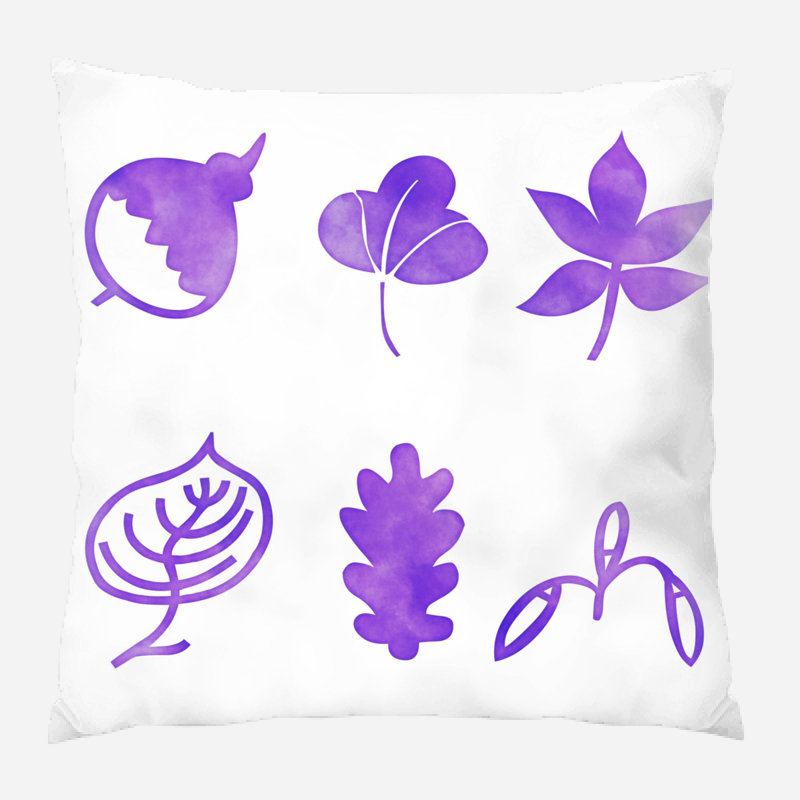 Outdoor Reversible Throw Pillow, Microsuede, Indoor