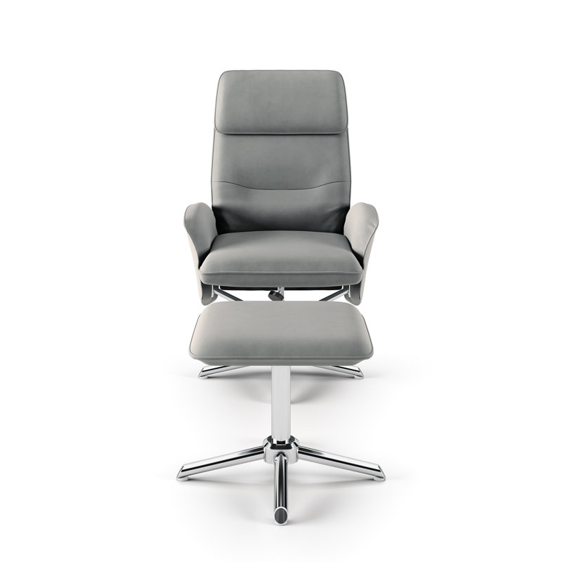 Berkman 70cm Wide Swivel Ergonomic Recliner