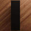 Armoire d'appoint moderne en bois manufacturé noir