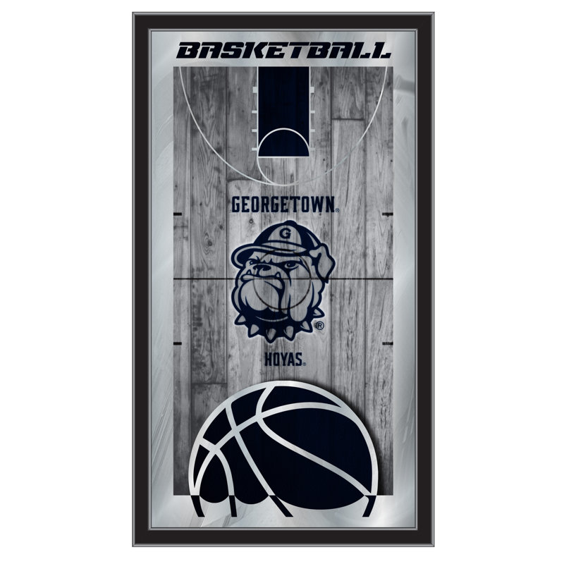 « basket mirror », impression encadrée NCAA, Georgetown
