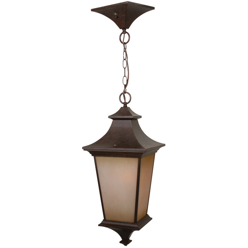 Luminaire suspendu géométrique 1 lumières lanterne Glenmont