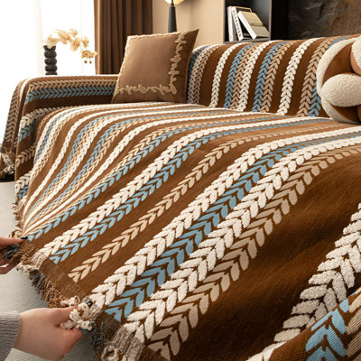 Sofa Cover Throw, One-Piece Full-Cover, All-Season