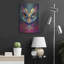«Fantasy Owls 3» par Romantz Art, art mural en métal-1041574011