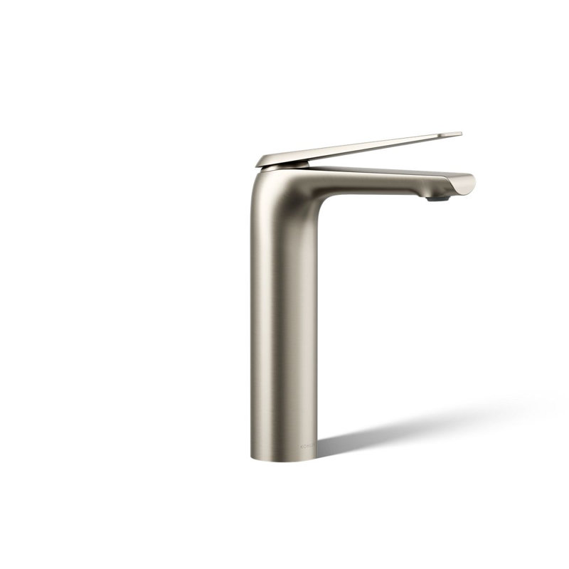 Avid Tall Single-Handle Bathroom Sink Faucet, Vibrant Brushed Nickel