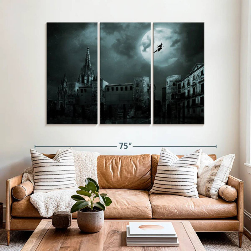 Kelan Witch's Castle, 42" H x 65" W