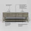 Ensemble de meuble-lavabo double 84 po-82339573-82339575
