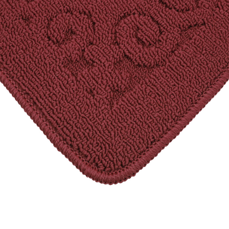 Tapis de cuisine Elaijah Home Decor, Bourgogne