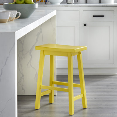 Kirkwood Solid Wood Counter Stool with Solid Wood Frame