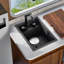 Stainless Steel Sink, Rv Sink, Bar Sink With Foldable Faucet ,Dark  Grey-103555732