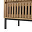 Iron 120 cm W Chest of 6 Drawers