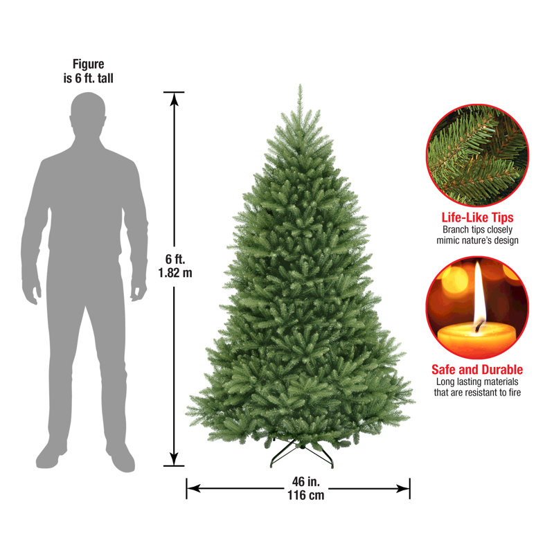 The Holiday Aisle® 6ft. Dunhill Fir Tree