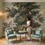 Murale arbre vert sauge-817874263-817874260
