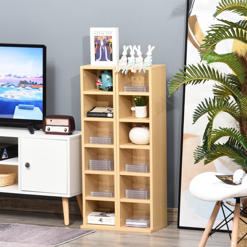 Lorentzen 88.5cm H x 21cm W Standard Bookcase, Wood