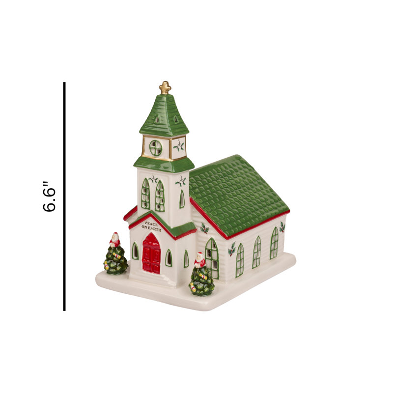 Spode Christmas Tree Village Led Church