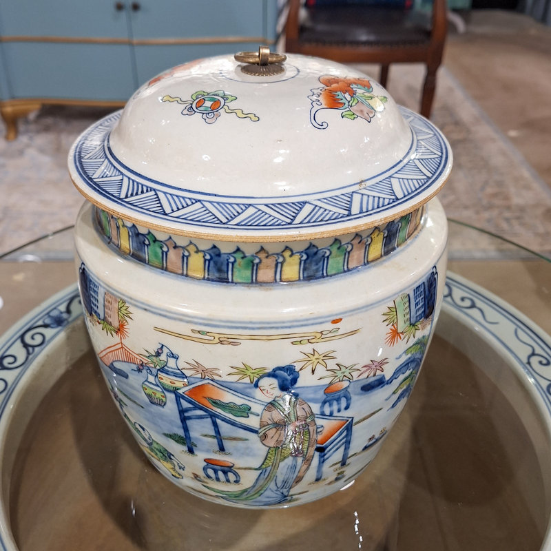 Porcelain Ginger Jar