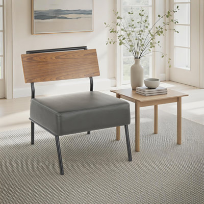 Chaise d'appoint large 24,25 po Nava