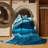 Machine Washable Vehicles And Transportation Modern Cruise Ship Modern Rug in Blue – SkyBlue Binding-401554847